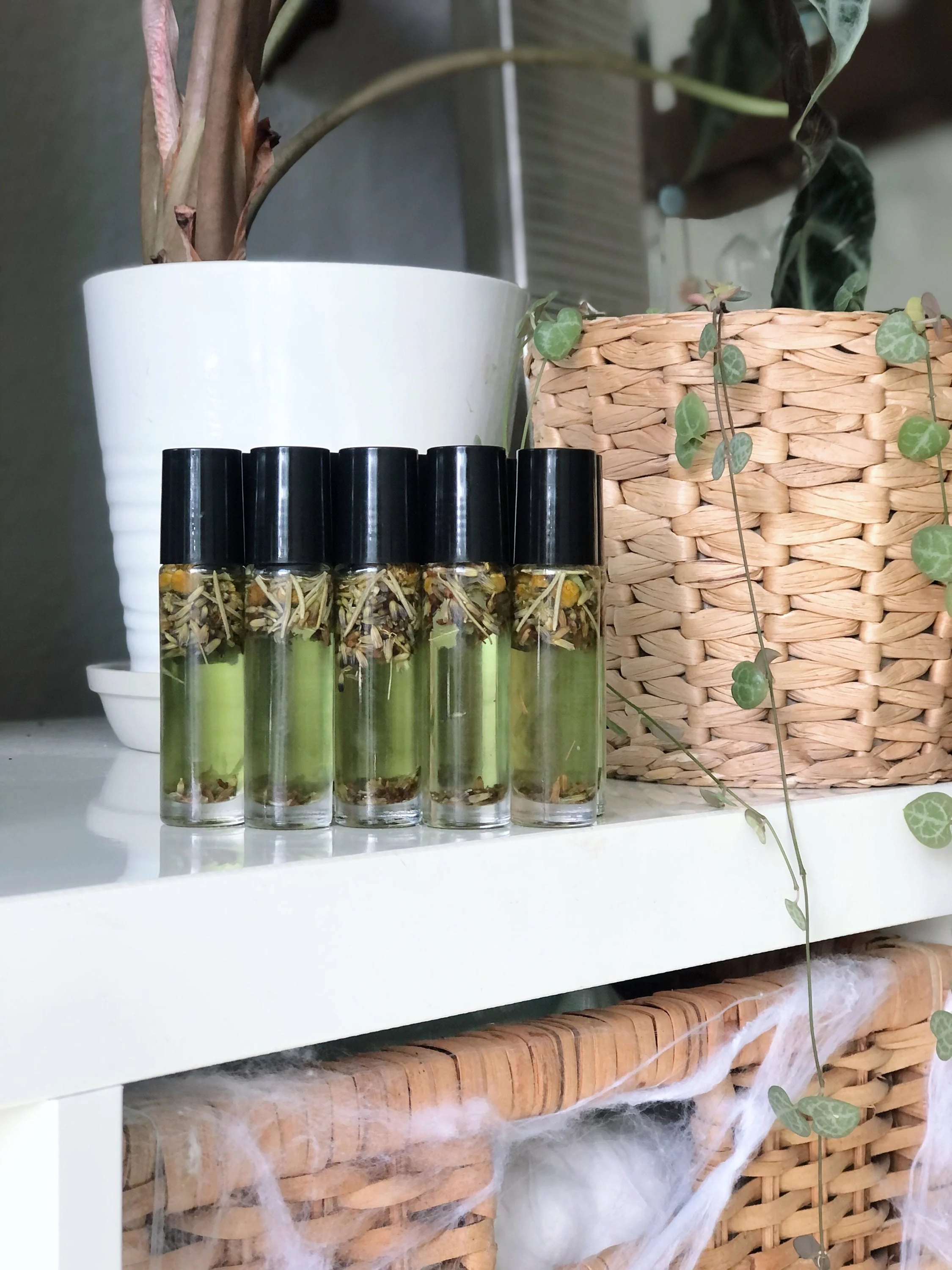 Anti Anxiety Oil + Anti Stress Roller Ball + Anti Stress Spell Oil + Anointing Oil - Image 3