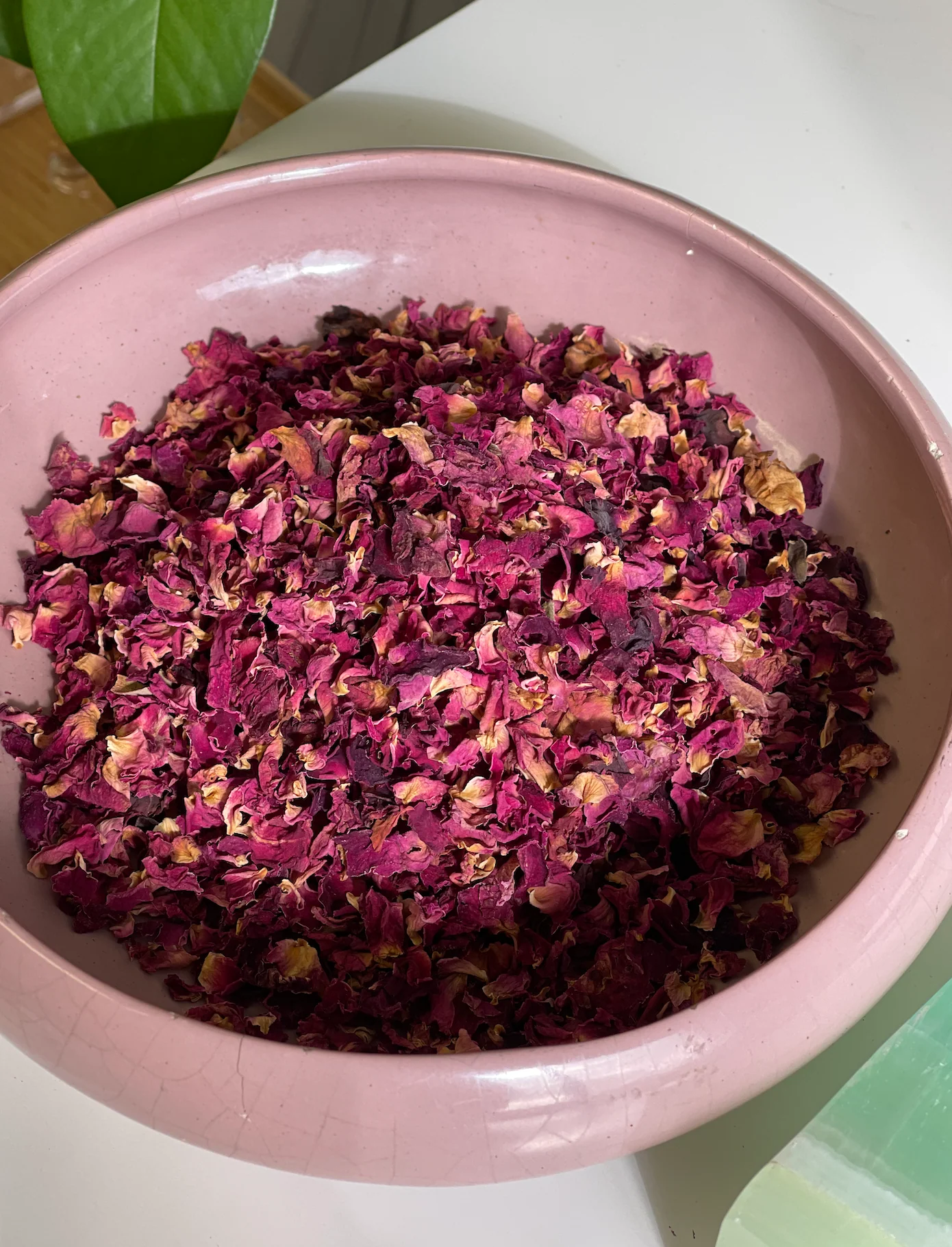 Dried Organic Red Rose Petals 1 Oz - Image 4